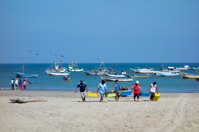 We also visited two other northern ports, Constante and Parachiques, but only for a few hours. 